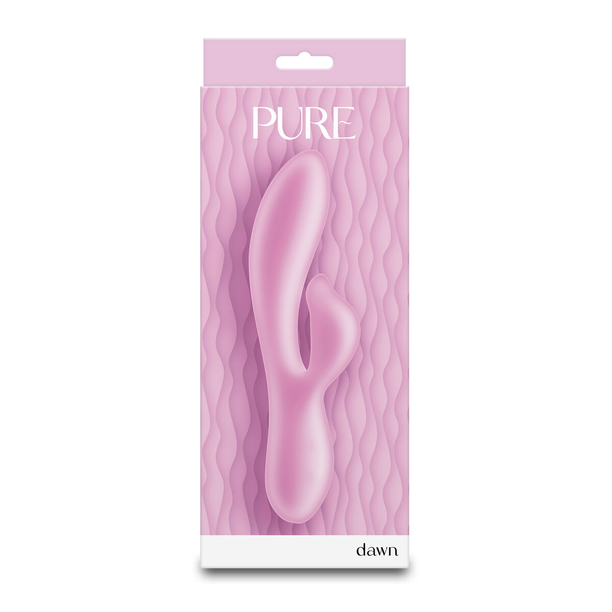 Dual Stimulationsvibrator NS Novelties Pure Dawn Rosa
